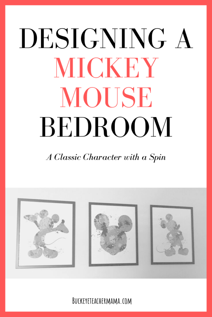 Not So Mickey Mouse Bedroom