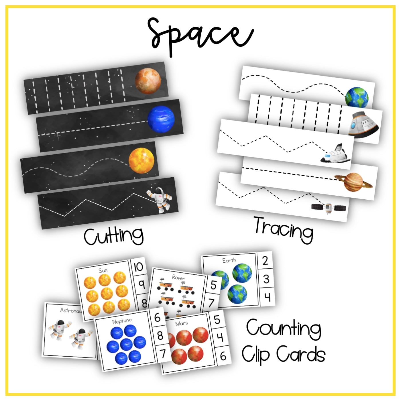 fine motor space