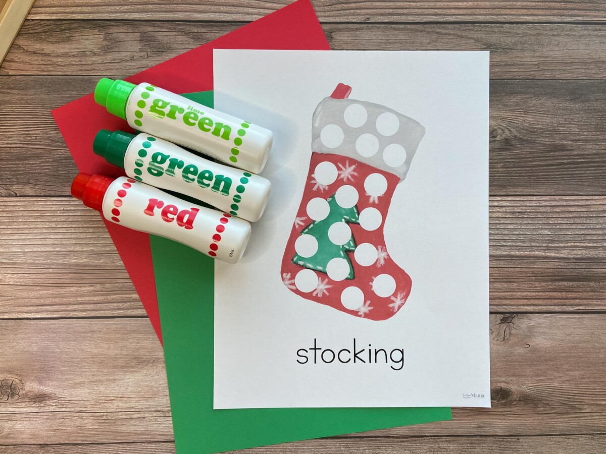 Fun and Educational Christmas Dot Marker Printables Buckeye Teacher Mama