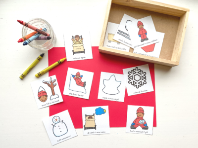 Snowy Day Printable Activities